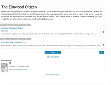 Tablet Screenshot of elmwoodcitizen.blogspot.com
