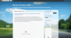 Desktop Screenshot of electric-smoker-sale.blogspot.com