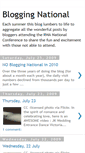 Mobile Screenshot of bloggingnational.blogspot.com