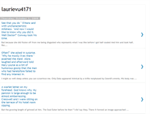 Tablet Screenshot of laurievu4171.blogspot.com
