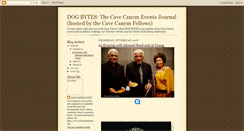 Desktop Screenshot of cavecanempoets.blogspot.com