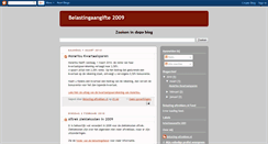 Desktop Screenshot of belastingaangifte2009.blogspot.com