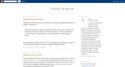 Desktop Screenshot of cessu.blogspot.com