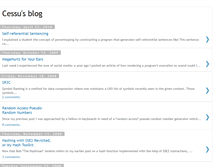 Tablet Screenshot of cessu.blogspot.com
