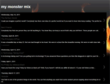 Tablet Screenshot of maxsmonstermix.blogspot.com