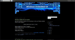 Desktop Screenshot of embeddedwince.blogspot.com