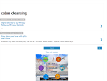 Tablet Screenshot of easycoloncleansing.blogspot.com