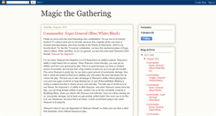 Desktop Screenshot of esfmtg.blogspot.com