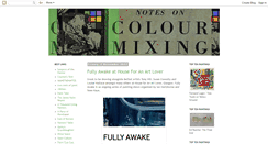 Desktop Screenshot of notesoncolourmixing.blogspot.com