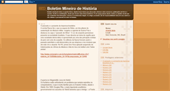 Desktop Screenshot of boletimmineirodehistoria.blogspot.com