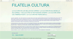 Desktop Screenshot of filateliacultura.blogspot.com