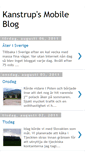 Mobile Screenshot of mkanstrup.blogspot.com