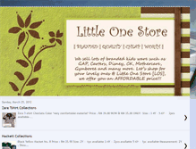 Tablet Screenshot of little1store.blogspot.com