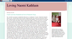 Desktop Screenshot of naomikathleen.blogspot.com