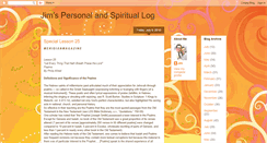 Desktop Screenshot of jimsspiritualaffairs.blogspot.com