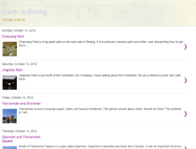 Tablet Screenshot of earthisboring.blogspot.com