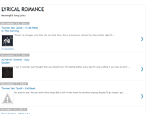 Tablet Screenshot of lyricalromance.blogspot.com