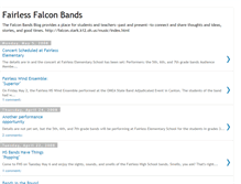 Tablet Screenshot of falconbands.blogspot.com