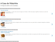 Tablet Screenshot of casadavidazinha.blogspot.com