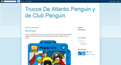 Desktop Screenshot of clubpenguinatlantic.blogspot.com