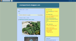 Desktop Screenshot of oremapartment.blogspot.com
