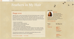 Desktop Screenshot of feathers-in-my-hair.blogspot.com