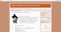Desktop Screenshot of deberiatrabajar.blogspot.com