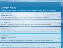 Tablet Screenshot of gunnersviews.blogspot.com