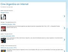 Tablet Screenshot of cineargentino2.blogspot.com