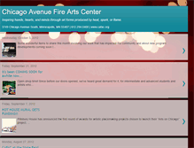 Tablet Screenshot of fireartscenter.blogspot.com