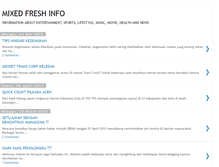 Tablet Screenshot of mixedfreshinfo.blogspot.com