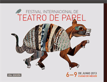 Tablet Screenshot of factoteatro.blogspot.com