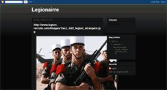 Desktop Screenshot of legionetrangere-ffl.blogspot.com