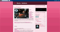 Desktop Screenshot of electro-sabiduria.blogspot.com