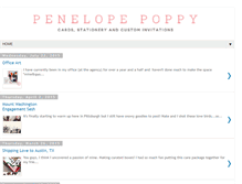 Tablet Screenshot of penelopepoppy.blogspot.com