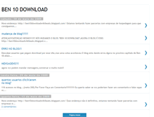 Tablet Screenshot of ben10download.blogspot.com