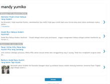 Tablet Screenshot of mandy-yumiko.blogspot.com