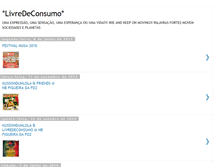 Tablet Screenshot of livre-de-consumo.blogspot.com