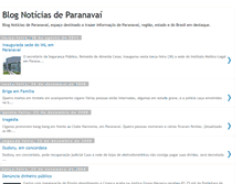 Tablet Screenshot of paranavainoticias.blogspot.com