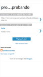 Mobile Screenshot of estamosenpruebas.blogspot.com