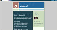 Desktop Screenshot of cvrajawali.blogspot.com