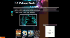 Desktop Screenshot of 3dwallpaperworld.blogspot.com