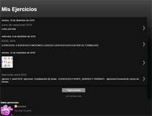 Tablet Screenshot of ejecicios.blogspot.com