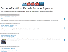 Tablet Screenshot of gastandozapatillasfotoscarreras.blogspot.com