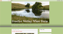 Desktop Screenshot of bredbovalleyviewfarm.blogspot.com