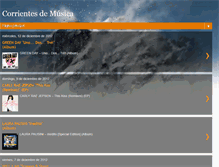 Tablet Screenshot of corrientesdemusica.blogspot.com