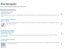 Tablet Screenshot of iklankerjaya2u.blogspot.com