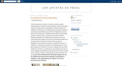 Desktop Screenshot of losapuntesdefrida.blogspot.com