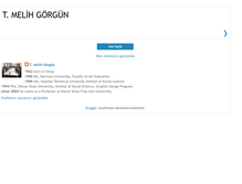 Tablet Screenshot of melihgorgun.blogspot.com