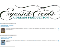 Tablet Screenshot of exquisiteproductions.blogspot.com